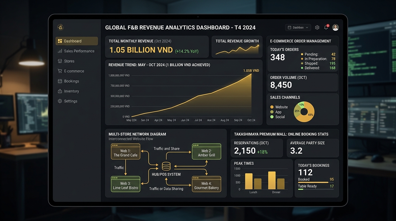 Lục Lam F&B Revenue Analytics